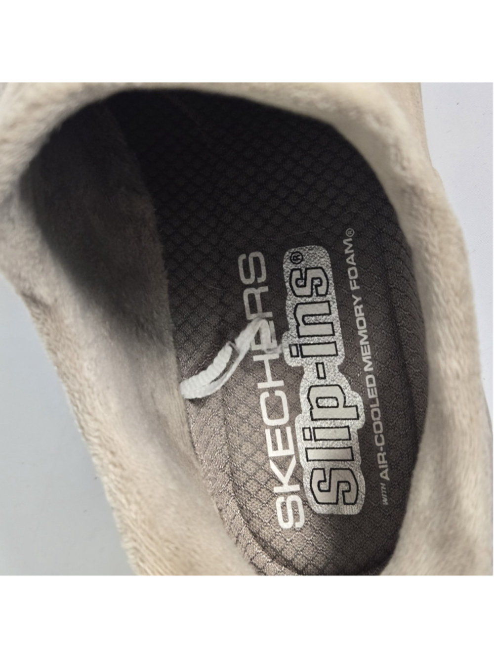 Skechers Easy Going Modern Hour Taupe Slip On Comfort Shoes Womens 7 Vegan Suede - Picture 10 of 15